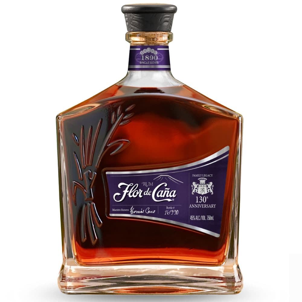 Ron Flor de Caña 130 Aniversario 20 años. Nicaragua